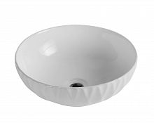 Раковина накладная MILLEAU Glace MU3301B-GW (белый глянец)