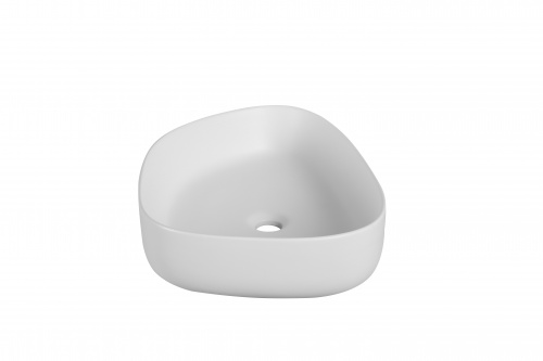 Раковина накладная MILLEAU Glace MU0044-MW (матовый белый) фото 3